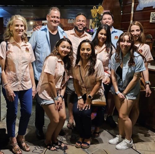 Group at Restaurant
